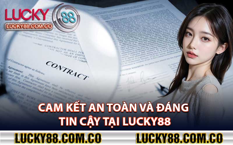 Cam Kết An Toàn Và Đáng Tin Cậy Tại lucky88