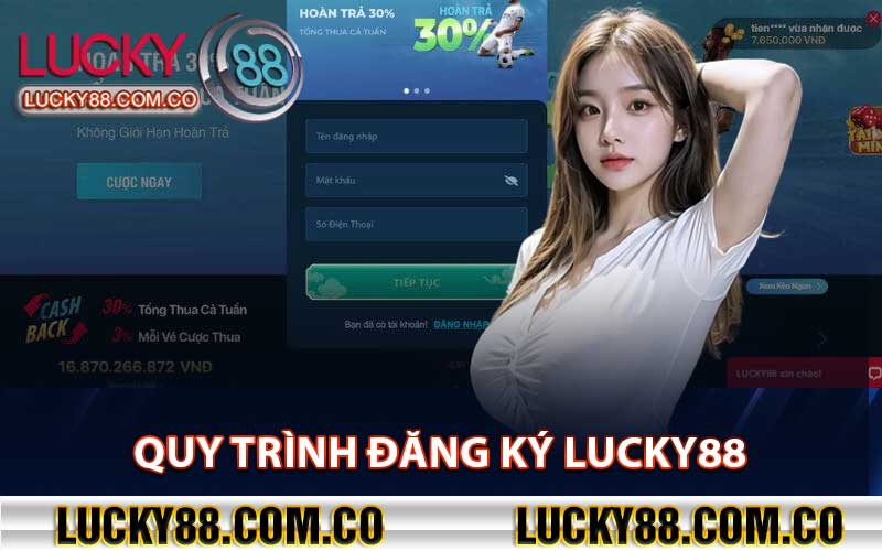 Quy Trình Đăng Ký Lucky88 Cho Mọi Thành Viên